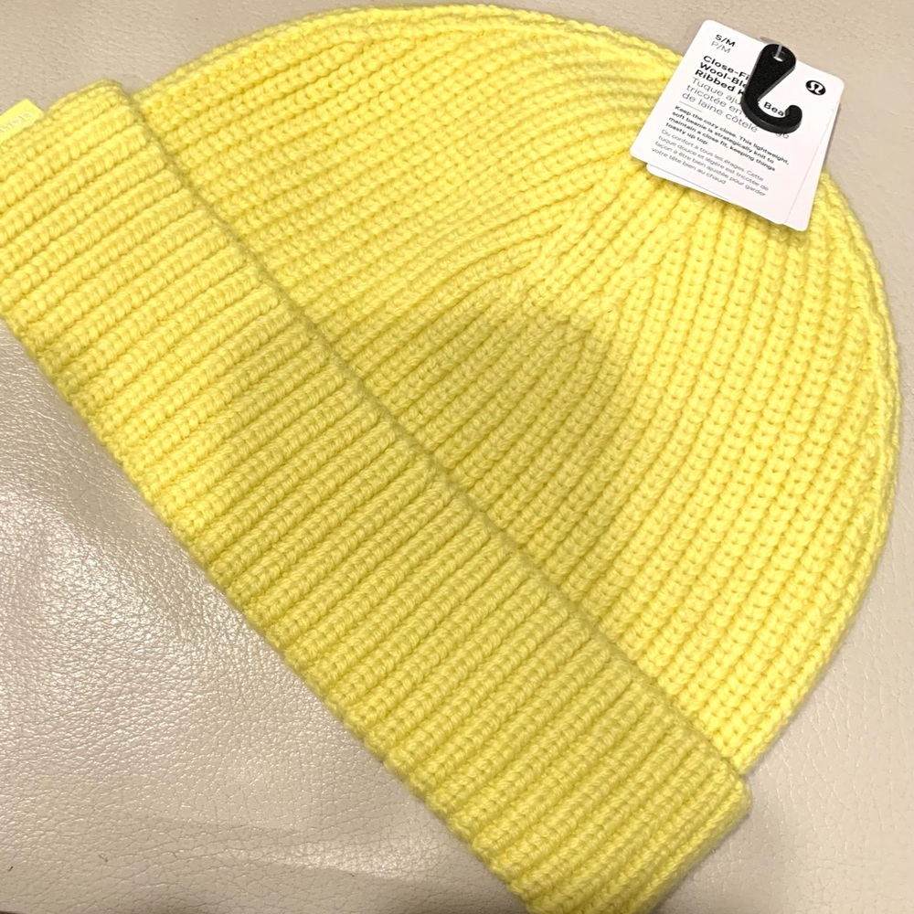 Lululemon Close-Fit Wool-Blend Ribbed Knit Beanie S/M